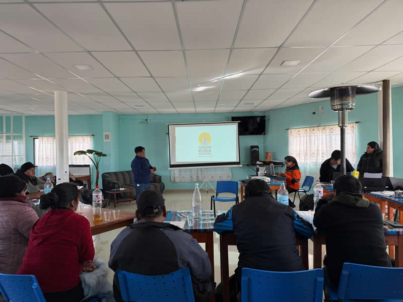 Fundación Puna Sustentable se presentó ante comunidades de la región puneña